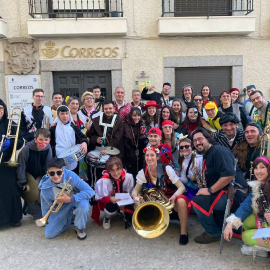 Cebreros celebra un carnaval que pregona la Banda de Música